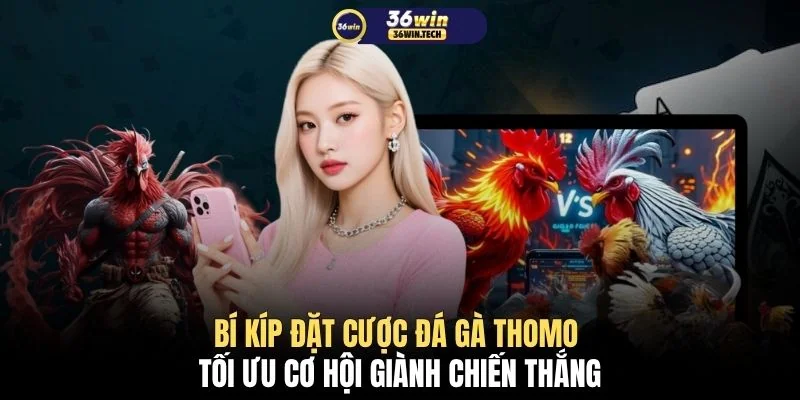 Bí kíp đặt cược đá gà Thomo tối ưu cơ hội giành chiến thắng
